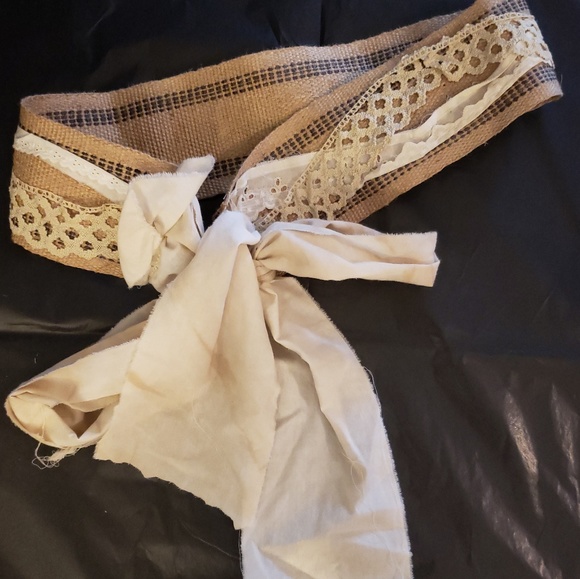 BOHO CHIC BOUTIQUE MADE TIE BELT - Picture 5 of 5